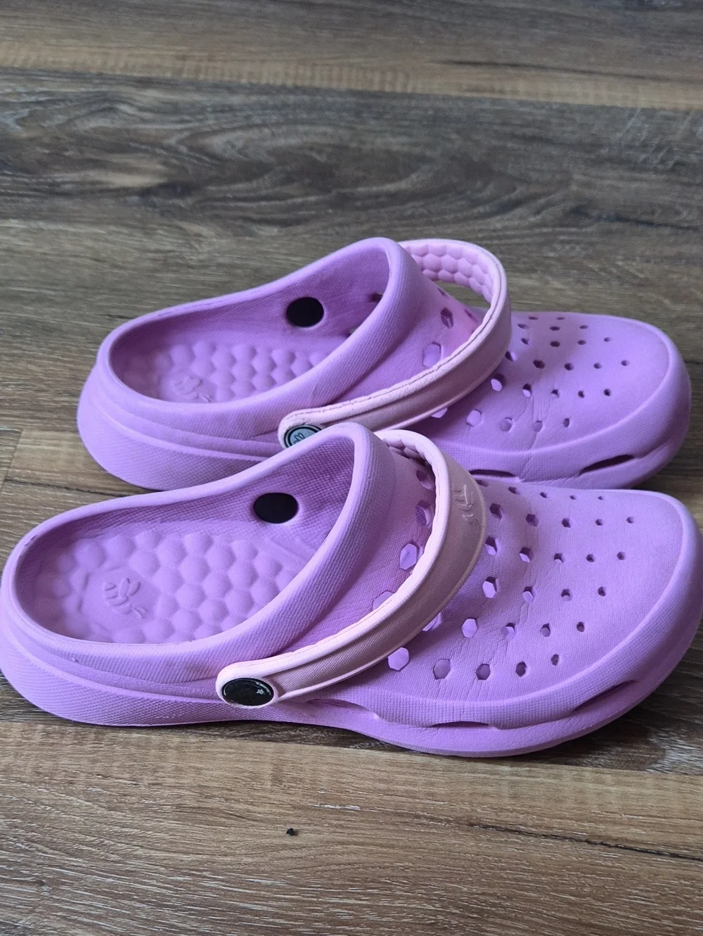 Joybees Kids Active Honeycomb Pillow Slip On Clogs Lavender Lilac Youth J4